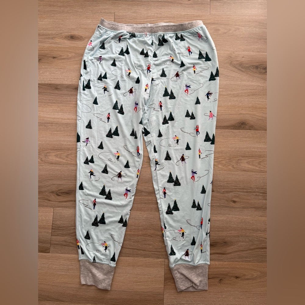 NWT Kate Spade New York Printed Long Jogger Pajama Set - Picture 8 of 8